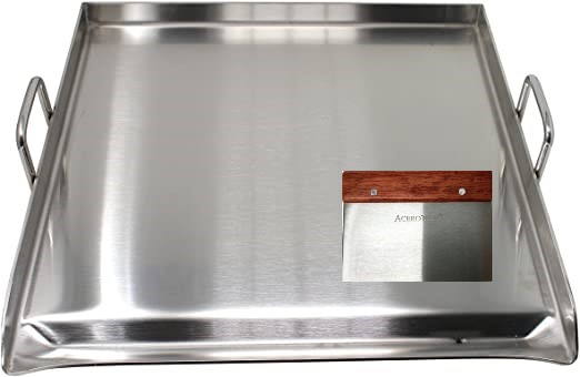 steel flat top griddle for stove