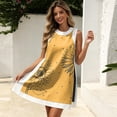thumbnail image 3 of Stralyhd 2 Piece Womens Lounge Set Summer Sleeveless Sets Loose Casual Shorts Outfits Vacation Matching Set with Pockets Yellow S, 3 of 5