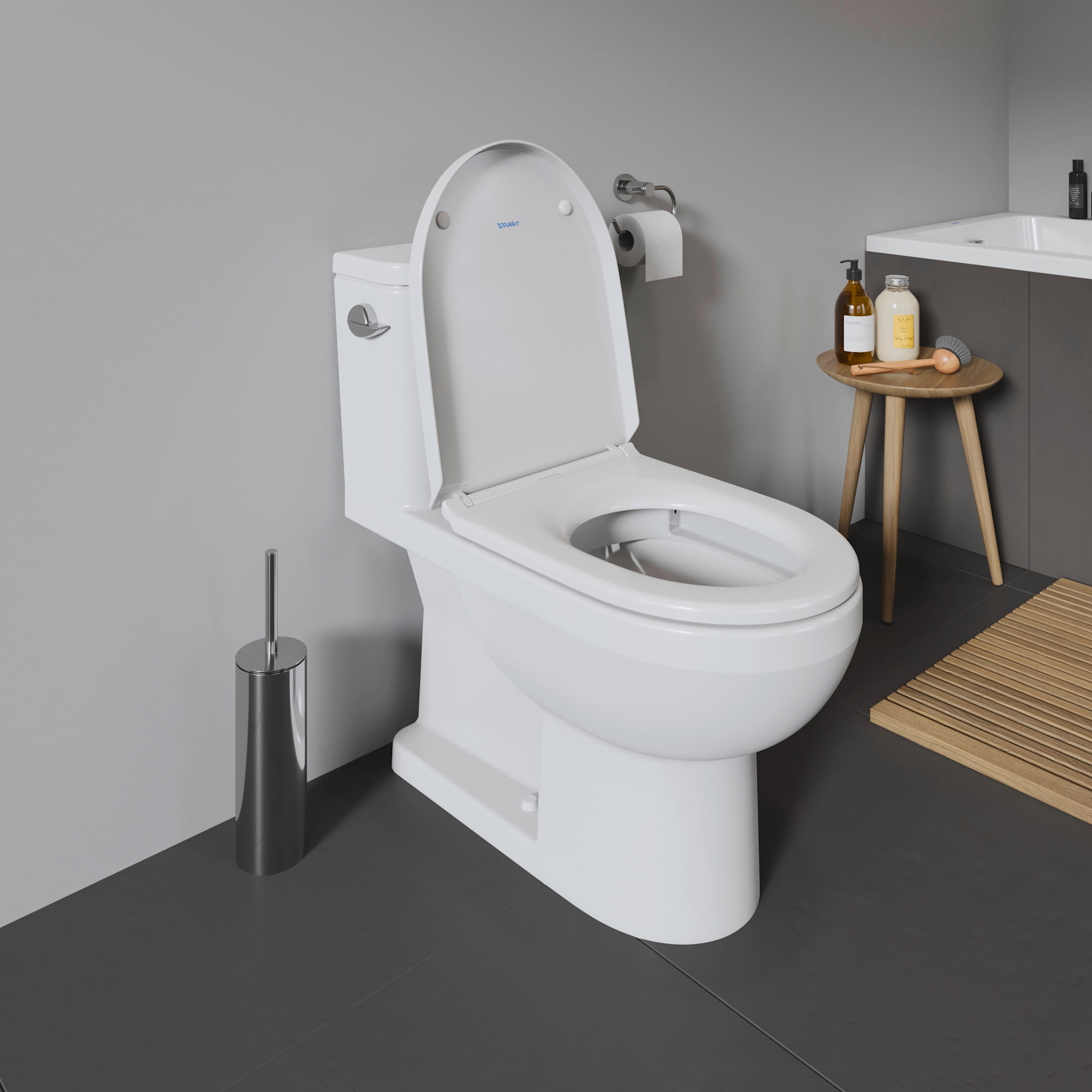 Duravit 219501-L Duravit No.1 1.28 Gpf Elongated Toilet - White