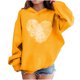 thumbnail image 1 of Sudadera con capucha y estampado de corazón de San Valentín, sudadera de manga larga para niños y niñas, chaqueta para niñas de talla mediana y grande., 1 of 7