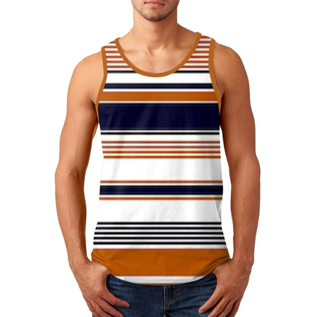 Ketyyh-chn99 Débardeur Homme 2024 Tricot de Corps Hommes Coton Col Rond Manches Courtes T-Shirts Café,L