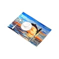 thumbnail image 3 of MKHERT Animal Dolphin with Ocean Sunset Painting Placemats Table Mats for Dining Room Kitchen Table Decoration 12x18 inch,Set of 4, 3 of 4