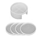 thumbnail image 1 of Coaster Resin Mold, Soft Safe 5Pcs Resin Coaster Molds For Crafting ANGGREK Otros, 1 of 8