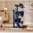 thumbnail image 3 of Torre de rascador para gatos de 138 cm YAHEETECH, 3 of 7