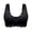 Black, variant on Padded Sport Bra Tank Top Sports Bras for Women Padded Adjustable Shoulder Pads for Bra Straps Bras for Women Strapless Push up Bra $1 Women
