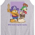 thumbnail image 2 of Garfield - Will Trade Dog For Candy - Men's Jersey Tank Top, 2 of 4