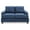 Navy Blue, variant on Passion Furniture Home Cushioned Tufted Couch Modern Conversation Furniture Sandridge 58 in. Sofa - Navy Blue