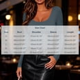 thumbnail image 3 of YanHoo Long Sleeve Shirts for Women Trendy Scoop Neck T-Shirts Slim Fit Tunic Tops Comfy Basic Solid Color Tee, 3 of 8