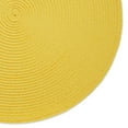thumbnail image 3 of Yellow Round Polypropylene Woven Placemat (Set of 6), 3 of 6