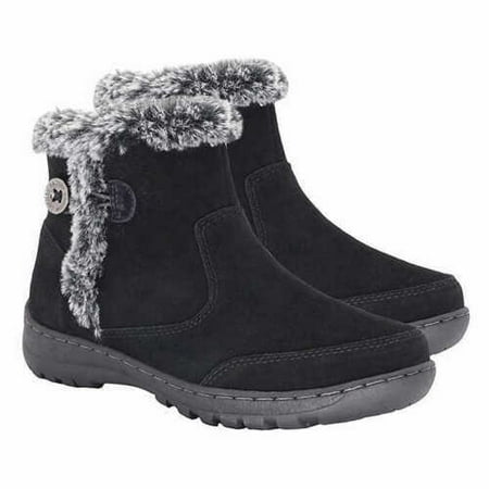 

Like New Khombu Womens All Weather Boots Black 10