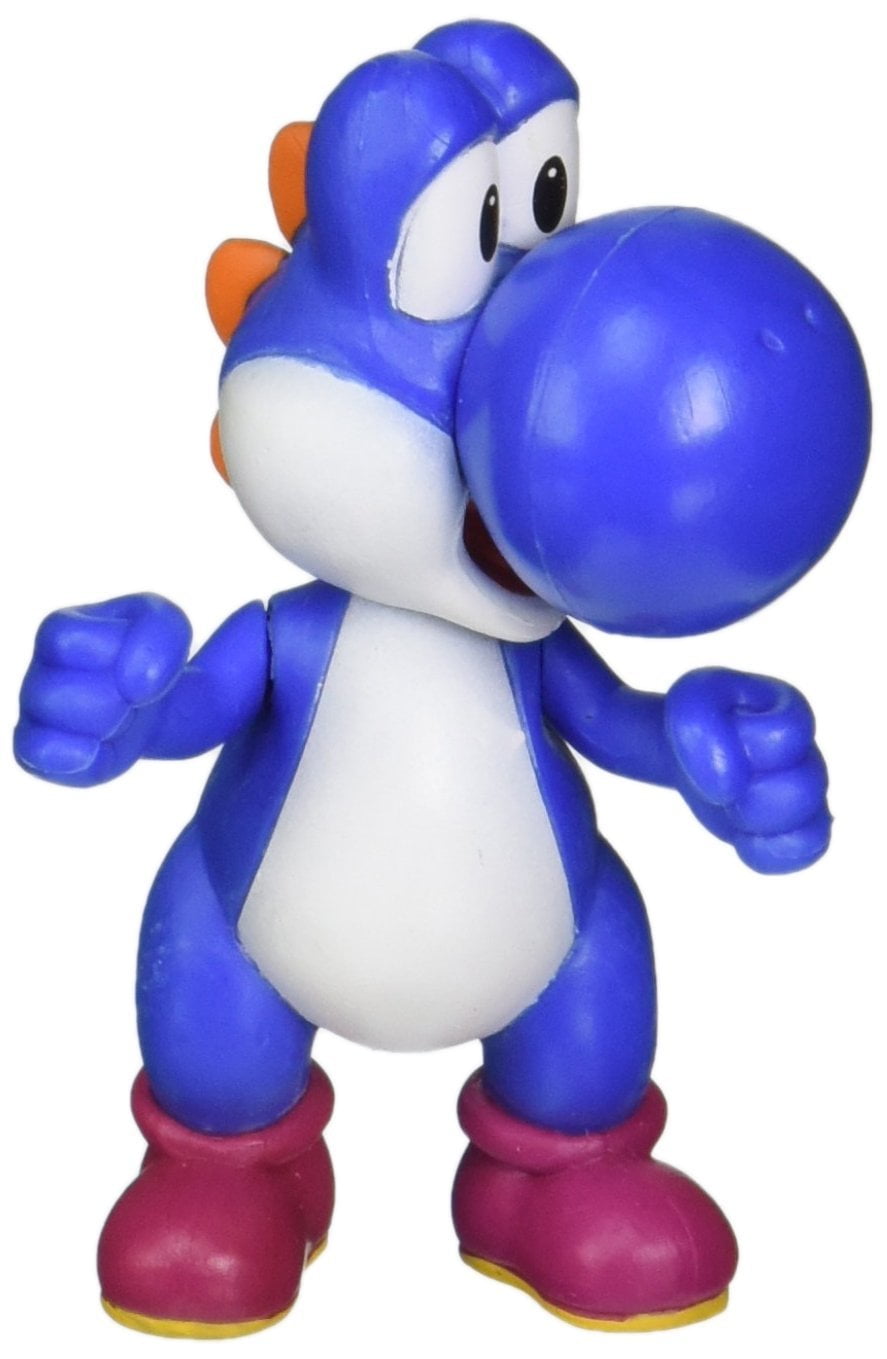 World of Nintendo 91432 2.5' Blue Yoshi Action Figure - Walmart.com
