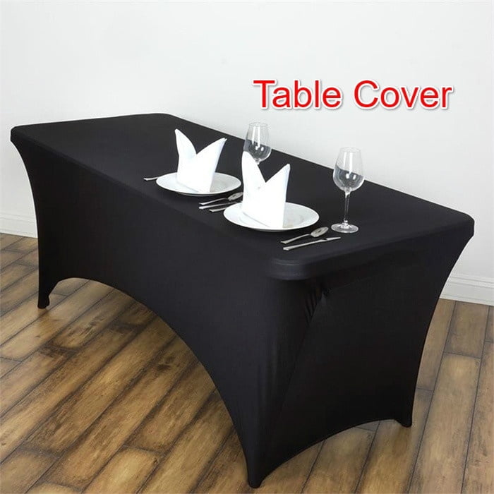Willstar Rectangular Table Cover Spandex Lycra Stretch WEDDING PARTY