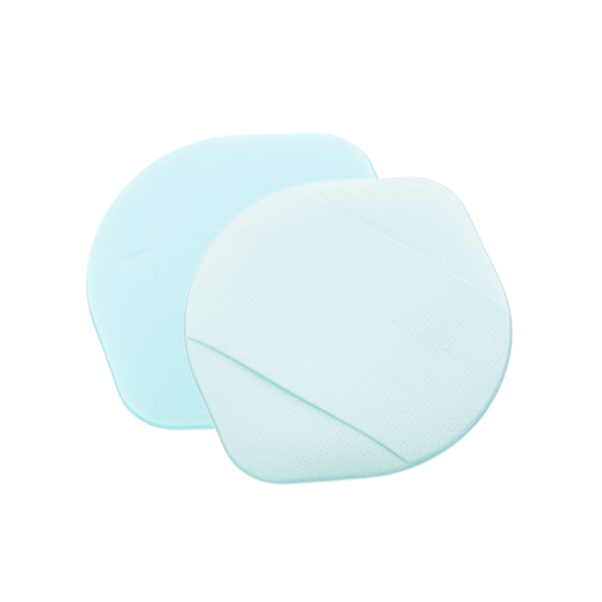 Unique Bargains 5 Pcs Gourd Shape Face Makeup Sponge for Travel Light Blue