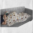 thumbnail image 6 of Animals Soft Flannel Fleece Blanket, Baby Animals Watercolor Illustration Friendly Woodland Forest Nature Kids Nursery, Cozy Plush for Indoor and Outdoor Use, 50" x 70", Multicolor, by Ambesonne, 6 of 6