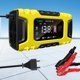 thumbnail image 1 of Cargador De Batería De Coche Cargador de batería de coche de 12V 10A, pantalla LCD, cargador rápido inteligente para AGM GEL plomo-ácido, 1 of 7