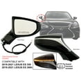 thumbnail image 2 of APA Replacement for Exterior Rear View Mirror Power Heated with Signal Light 2019 - 2021 ES350 ES 300h Passenger Right Side, 2 of 9