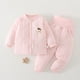 thumbnail image 5 of Cowsor Newborn Baby Outfit Coat Winter Infant Toddler Clothing 2PC Set, 5 of 5