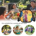 thumbnail image 6 of Zootopia Insulated Lunch Bag Cartoon Backpack, Reusable Thermal Cooler Tote for School Picnic Travel, Water Resistant Zipper Lunch Box Carry Bag Large Capacity Reusable Cooler Bag CZX9-1, 6 of 6