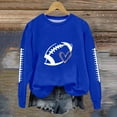 thumbnail image 2 of Enjoytime Women Long Sleeve Sweatshirts Printed Round Neck Pullover Tops Fall Casual Loose Lightweight Blouse, 2 of 4