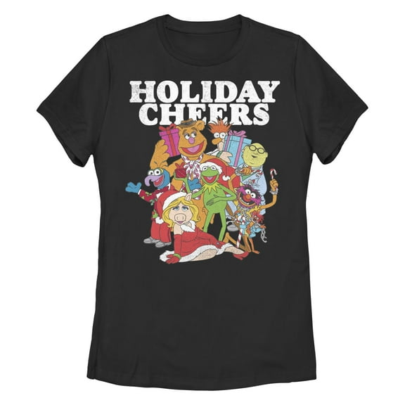 Women's The Muppets Holiday Cheers Graphic T-Shirt