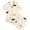 H-Beige, variant on Kids Halloween Pajamas Set Ghost Pumpkin Print Satin Pajama Set Short Sleeve Button-Down Top Shorts Set Kids Girls Outfits Size 6-7 Years