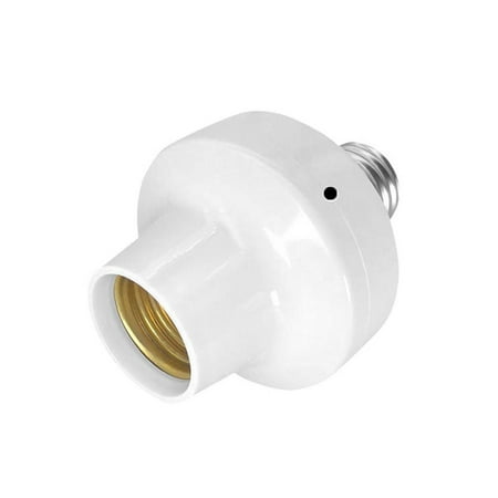 

Julam E27 Light Bulb Holder Smart WiFi Bulb Socket Light Base Converter Intelligent Control Light Converter Hands-free Voice Control Support 2.4GHz Network well-liked