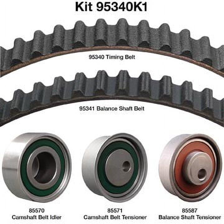 Dayco 95340K1 Timing Belt Kit Fits select: 2007-2012 MITSUBISHI GALANT, 2008-2012 MITSUBISHI ECLIPSE