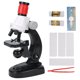 thumbnail image 2 of Microscopio para niños, aumento de 1200X, alta definición, microscopio de alta definición, microscopio fiel a su promesa, 2 of 14