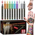 thumbnail image 2 of Temporary Skin Markers For Parties Easy To Clean Unleash Creativity for Family Friendly, 2 of 5