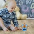 thumbnail image 5 of Modèle C Robot Dansant Interactif avec Lumières Musique Rotation 360 Degrés Jouet Éducatif Intelligent pour Enfants Garçons Gadget Électronique, 5 of 5
