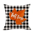 thumbnail image 2 of VerPetridure Thanksgiving Throw Pillow Covers 18x18 Inch Fall Pumpkin Maple Print Thanksgiving Decorations Pillow Covers Fall Decorations for Home Couch Bedroom, 2 of 5