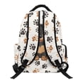 thumbnail image 2 of FKELYI Dachshund Dog Paw Print 17 Inch Schoolbag for Kids Backpack Lightweight Primary School Bookbag with Multi-Pockets for Boys Girls Rucksack Daypack, 2 of 7
