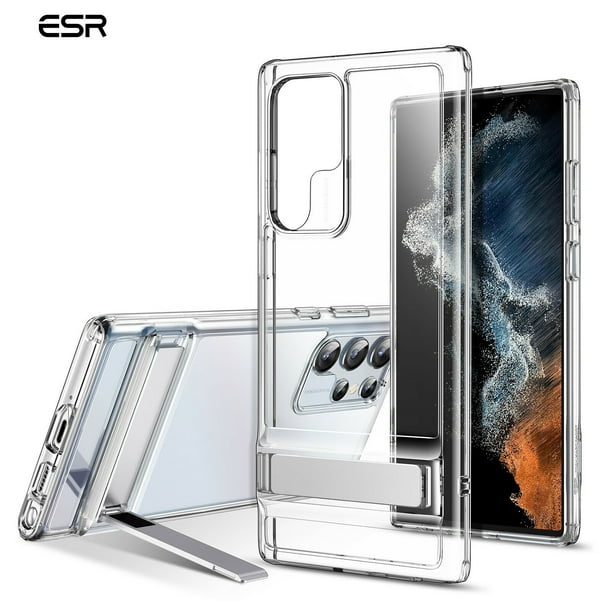 ESR Metal Kickstand Case Compatible with Samsung Galaxy S22 Ultra 6.8