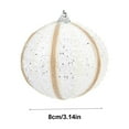 thumbnail image 6 of JLFNYA Mini Christmas Ornaments Clearance,Christmas Balls Ornament,Christmas 8cm Christmas Tree Foam Pendant Christmas Decorations Pearl Hanging Colored, 6 of 6