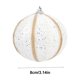 thumbnail image 3 of Adornos navideños, adornos navideños, regalos navideños, colgante de espuma para árbol de Navidad de 8 cm, adornos navideños, bola de espuma de colores colgante con perla, 3 of 7