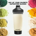 thumbnail image 5 of FitRx Sport Mixer Electric Shaker Bottle, Rechargeable Portable Personal Shaker Bottle, 24oz., Black, 5 of 12