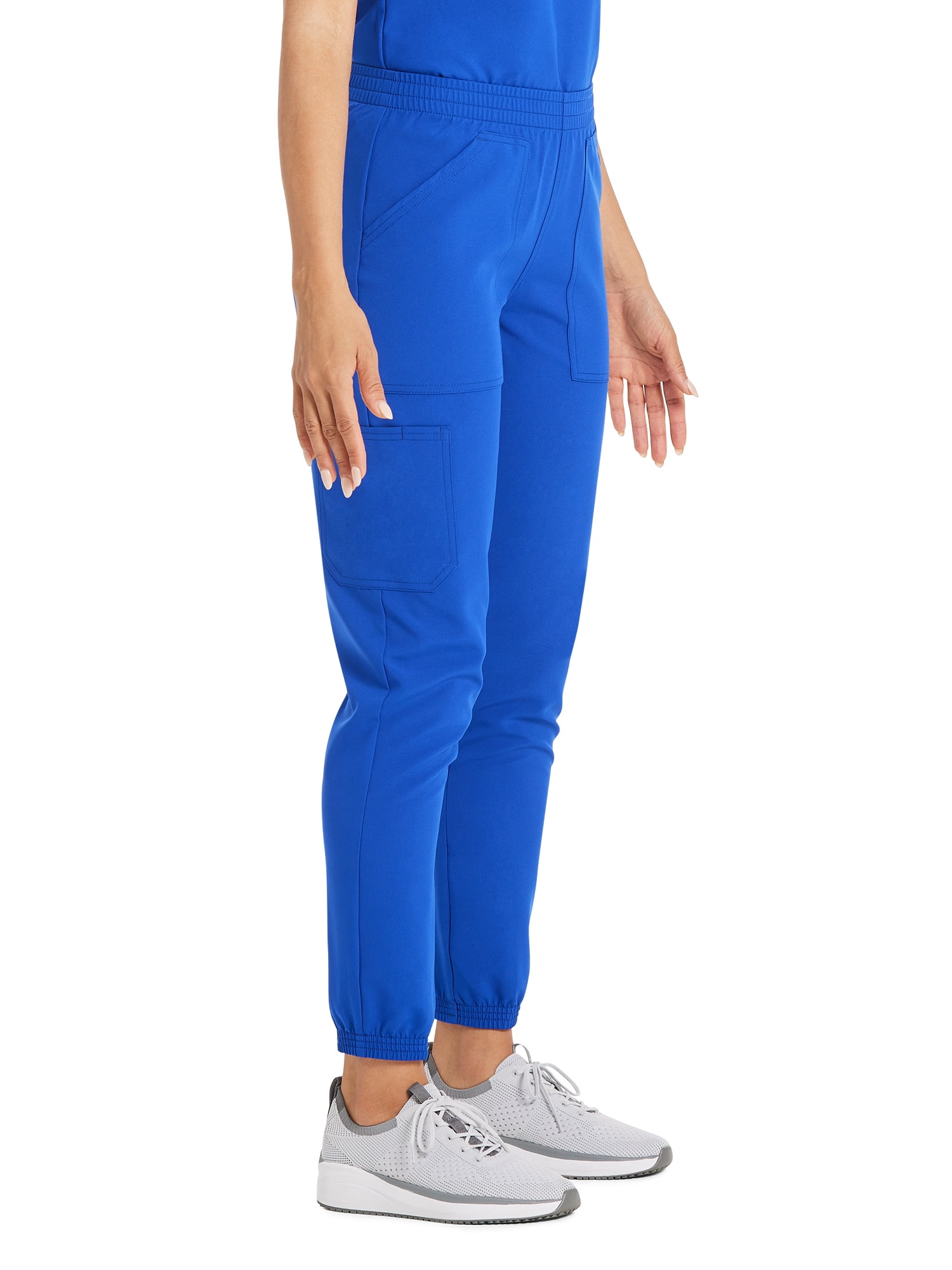 Scrubstar Women's Core Essentials Stretch Pull-On Jogger Cargo Scrub Pants, Sizes XS-3XL