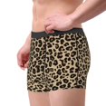 thumbnail image 2 of Disketp Leopard Print-1 Men's Boxer Briefs,Soft and Breathable Cotton Underwear with ComfortFlex Waistband, 2 of 7