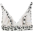 thumbnail image 2 of American Eagle Womens Animal Print Bikini Swim Top, Off-White, XX-Small, 2 of 2