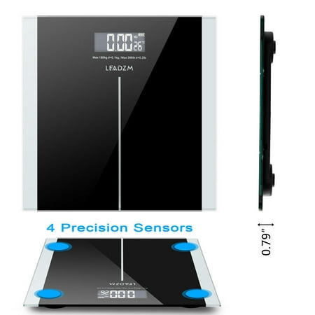 Best Digital Weight Scale - Zimtown 397lb Digital Body Weight Bathroom Scale with Step-On Technology