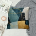 thumbnail image 2 of Jiayy  Geometric Throw Pillow Covers Navy Blue Grey Teal Pillows Cases Abstract Boho Pillow Covers Mid Century Modern Cushions Covers for Couch Sofa, 2 of 5