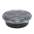 thumbnail image 4 of (2 pack) Mainstays 5-Pack Round Meal Prep Containers with Lids, 1L, BPA-Free, Microwave & Dishwasher Safe, Ideal Use for Meal Prep and Batch Cooking, 4 of 7