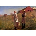 thumbnail image 2 of Homer, Winslow 24x18 White Modern Wood Framed Museum Art Print Titled - Gloucester Farm, 2 of 4