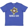 thumbnail image 3 of Inktastic Turtley Cute Girl Turtle Youth T-Shirt, 3 of 5