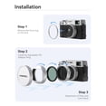 thumbnail image 4 of Kit de filtros FREEWELL CPL/GMIST (1/4) con parasol para lentes Fuji X100, 4 of 6