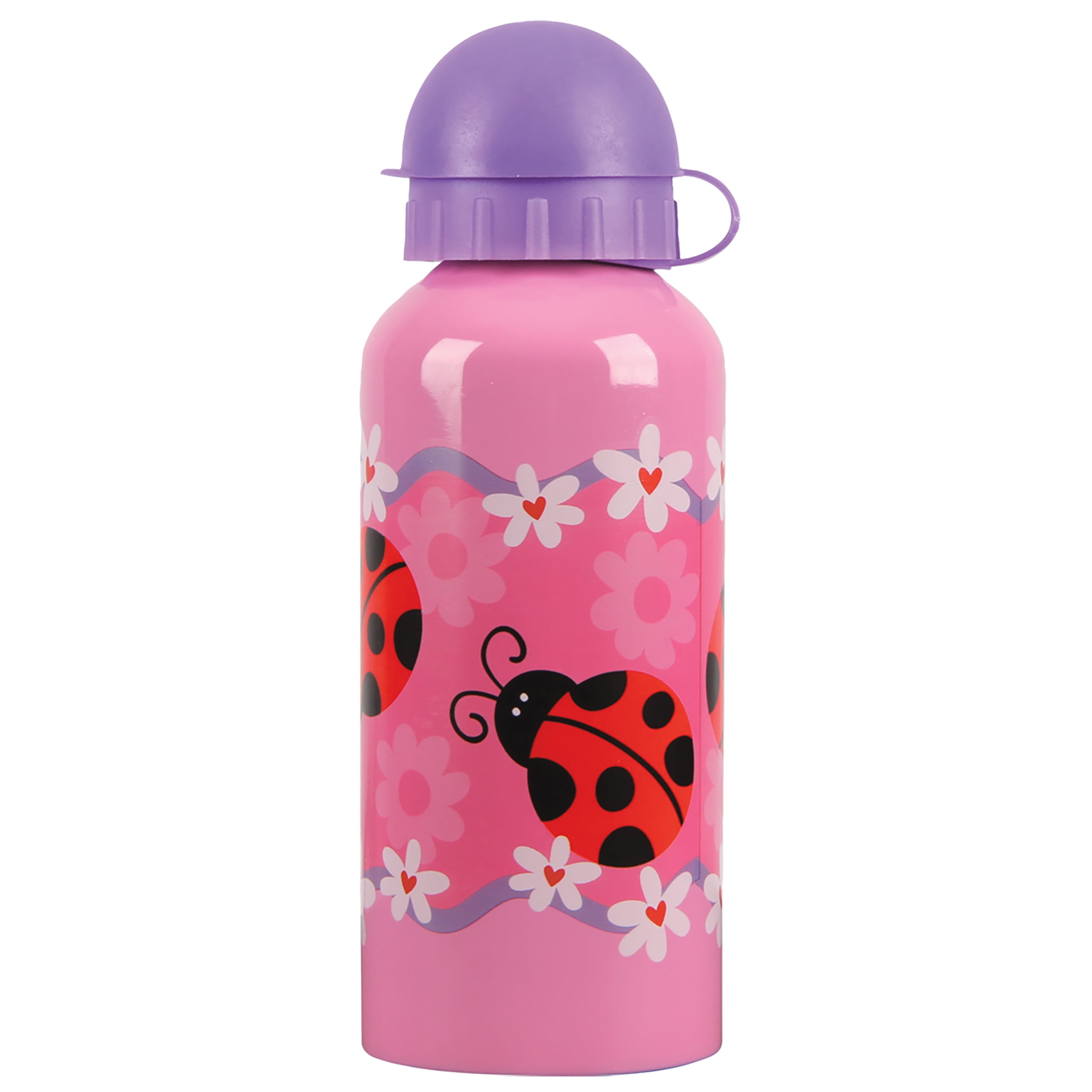 Stainless Steel Water Bottle, Ladybug
