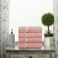 thumbnail image 3 of Premium Egyptian Cotton Highly Absorbent Assorted 4-Piece Plush Towel Set - 20" x 30", 3 of 6