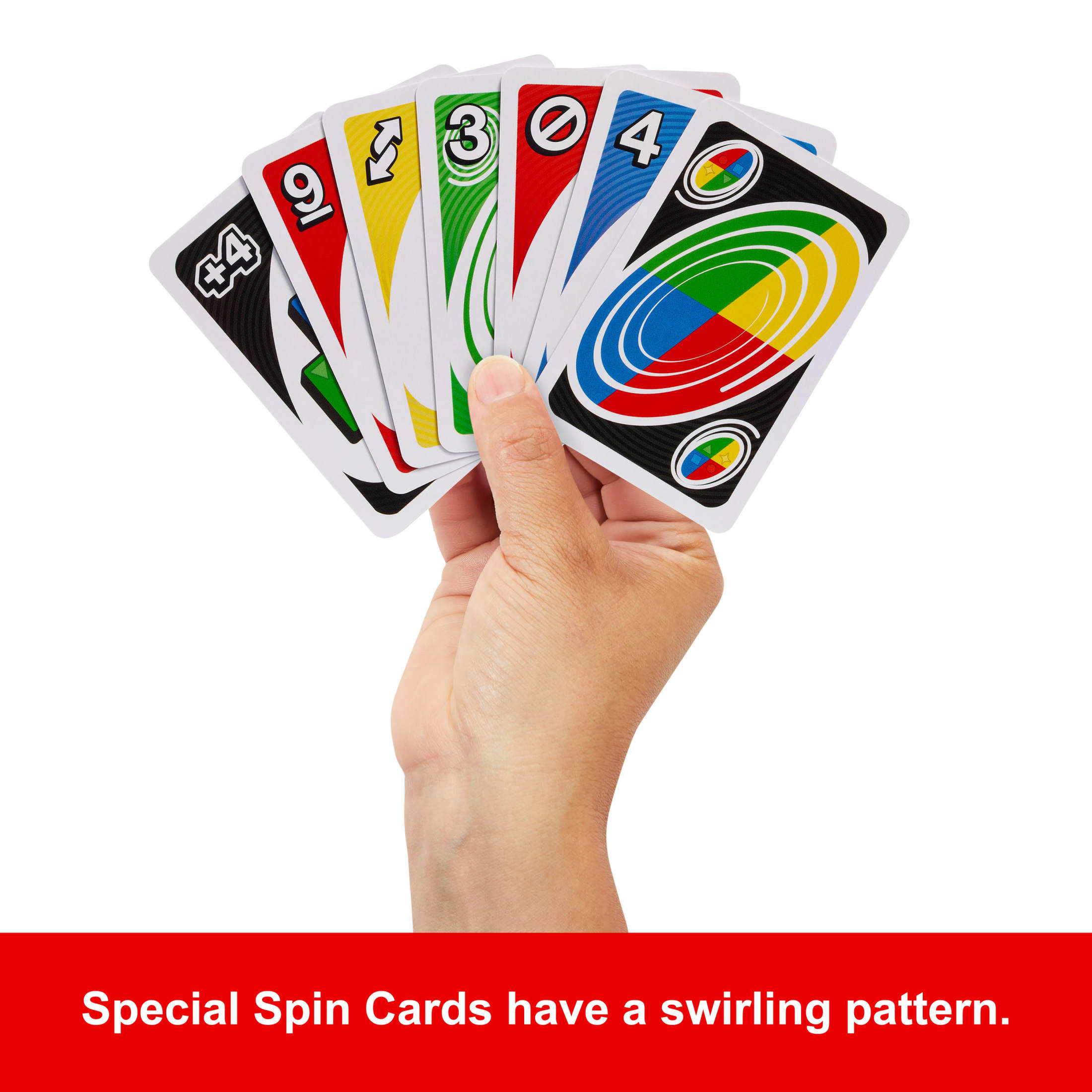 UNO Spin Card Game with Spinner Wheel photo 4