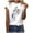 B26 Gray Womens Summer Tops Clearance Under $5, variant on Xqxayjr Womens Summer Tops Under $5 Casual Short Sleeve Graphic T Shirt Feather Print Round Neck Basic Trendy Spring Blouses Graduation Gifts
