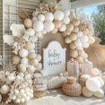 thumbnail image 2 of Balloon Arch Kit Pinbra White Sand Cream Beige for Party, 2 of 8